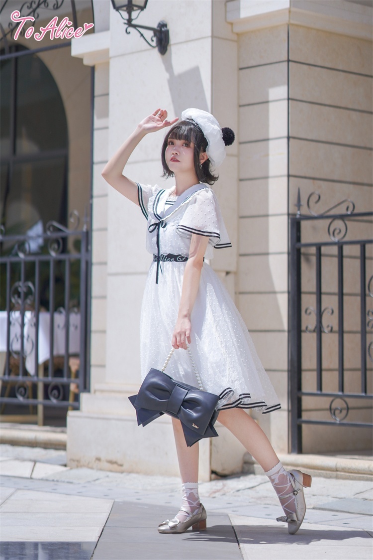 ToAlice】P673ビッグリボン2wayバッグ - To Alice