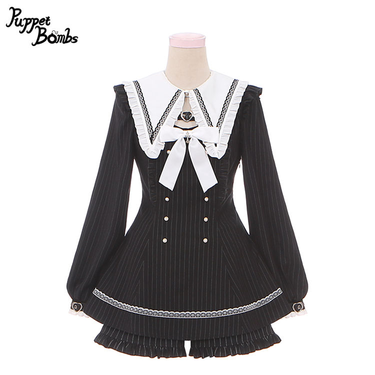 PuppetBombs】Q349 ピンストライプセットアップ - To Alice