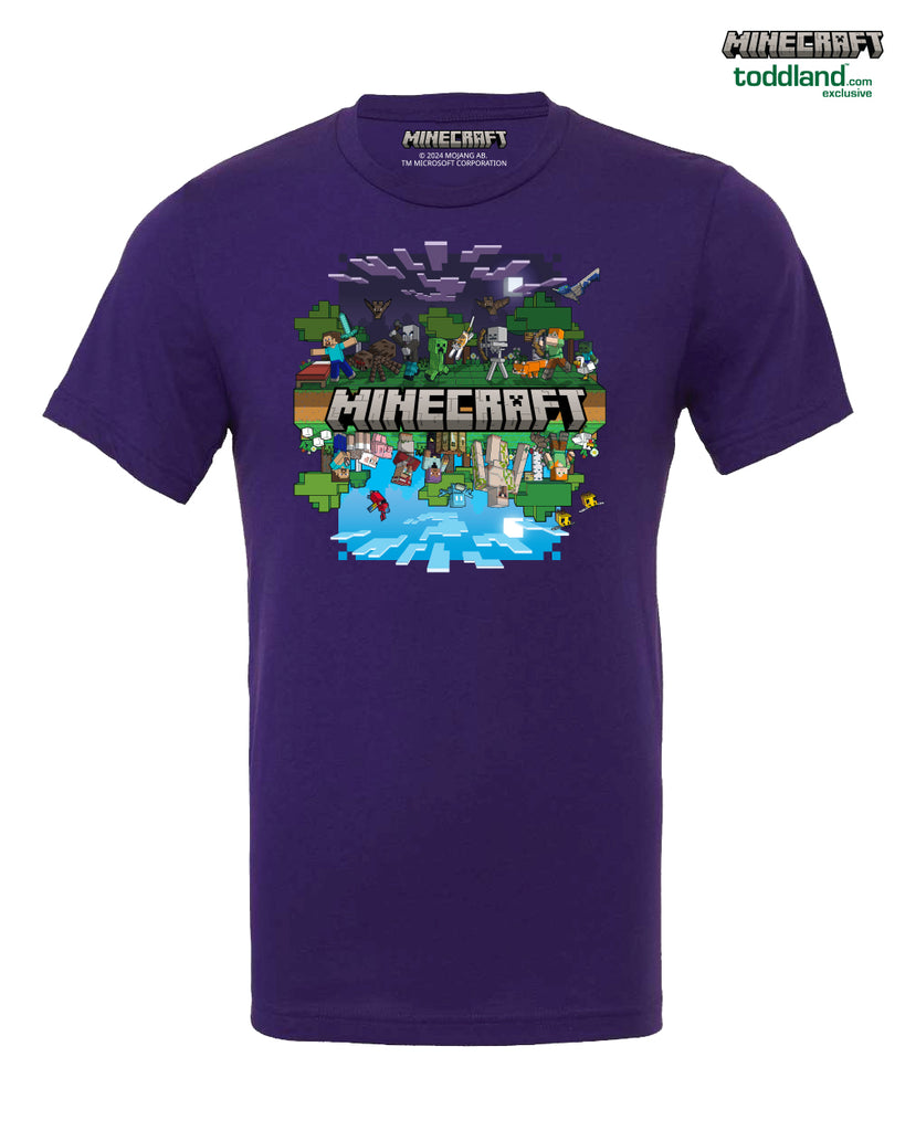 MINECRAFT - 2024 Night time Tee - Purple (*ships after con mid