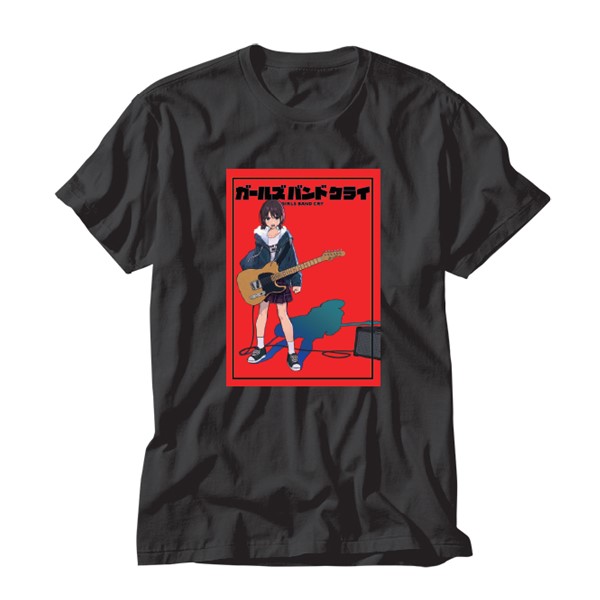 ヘビーウェイトTシャツ(キービジュアル) XL【ガールズバンドクライ