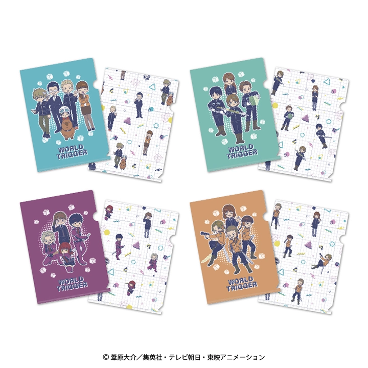 A5クリアファイルセット（れとぽぷシリーズ）| ワールドトリガー