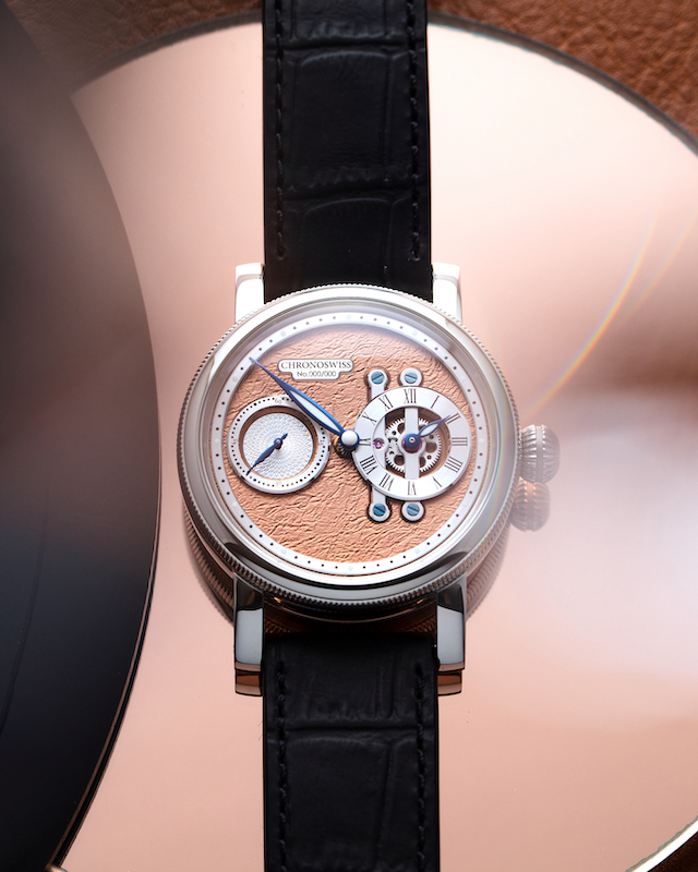 クロノスイスの真骨頂「水平レギュレーター」に新作 | ニュース | 時計