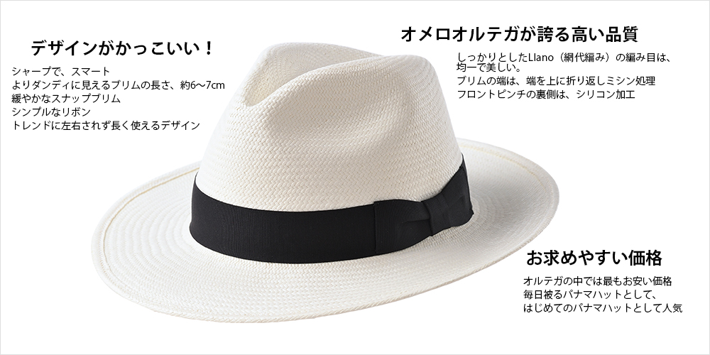 人気のパナマハット、オメロオルテガの「PRIMERA（プリメーラ）」の