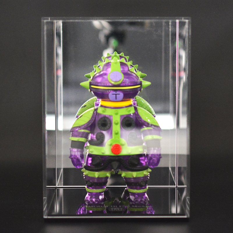 ソフビ製ともだち初号機専用 アクリルケース | 多肉植物・特別な鉢の