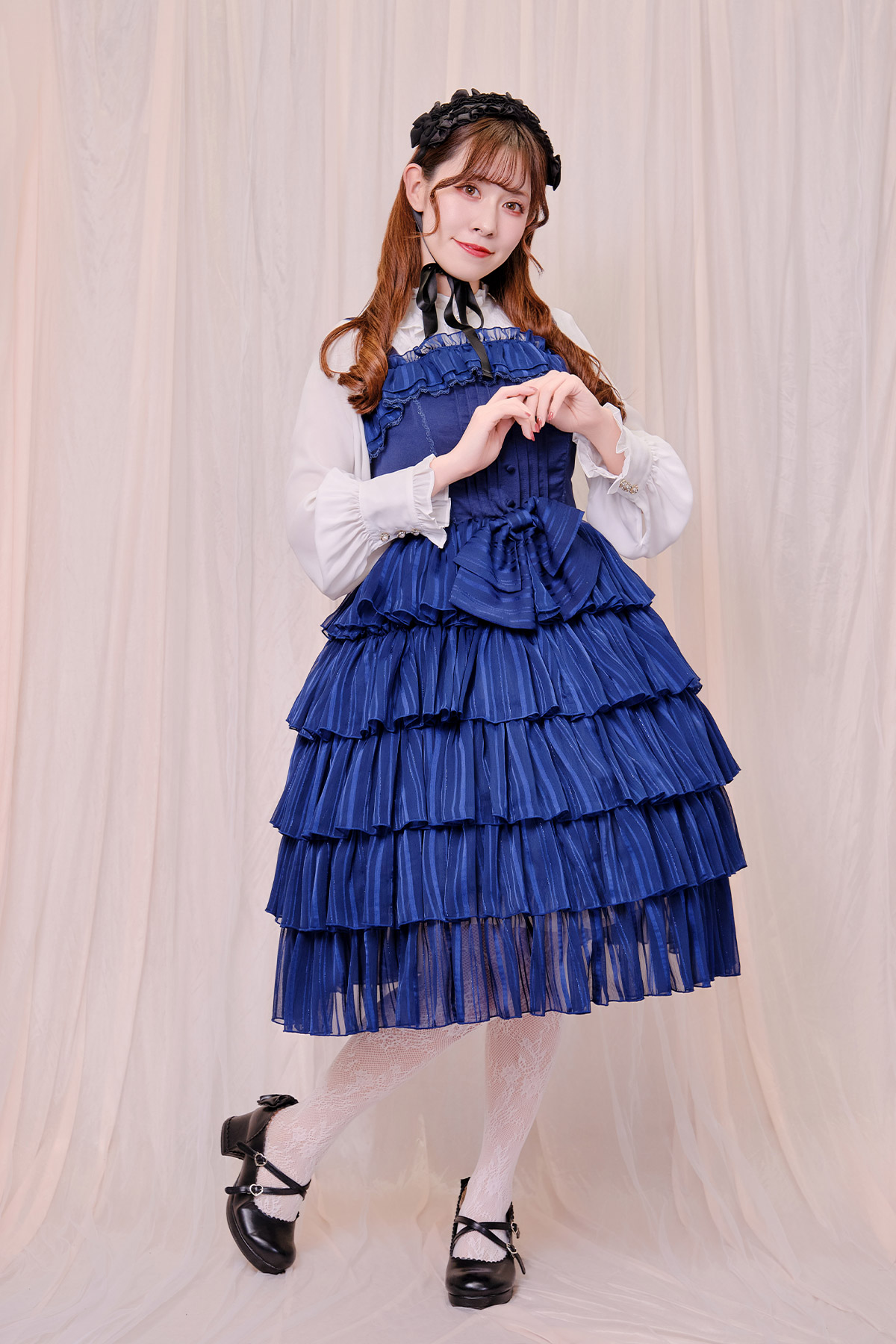 シャイニーシフォンコルセットドレス｜東京ロリィタ-TOKYO LOLITA