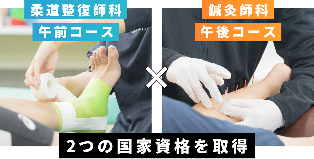 柔道整復師✕鍼灸師 ダブルライセンス｜東京メディカル・スポーツ専門学校