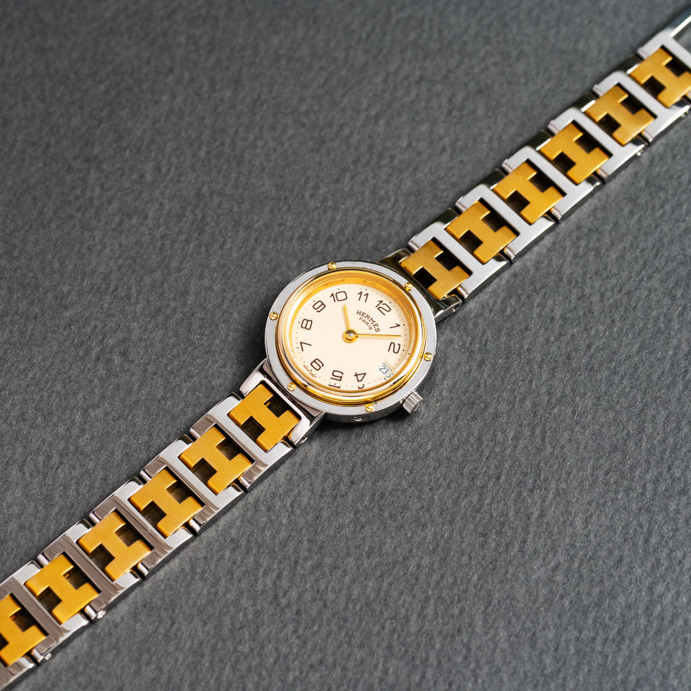 HERMES エルメス クリッパー CL4.220 No.6141 クオーツ 2000年代製