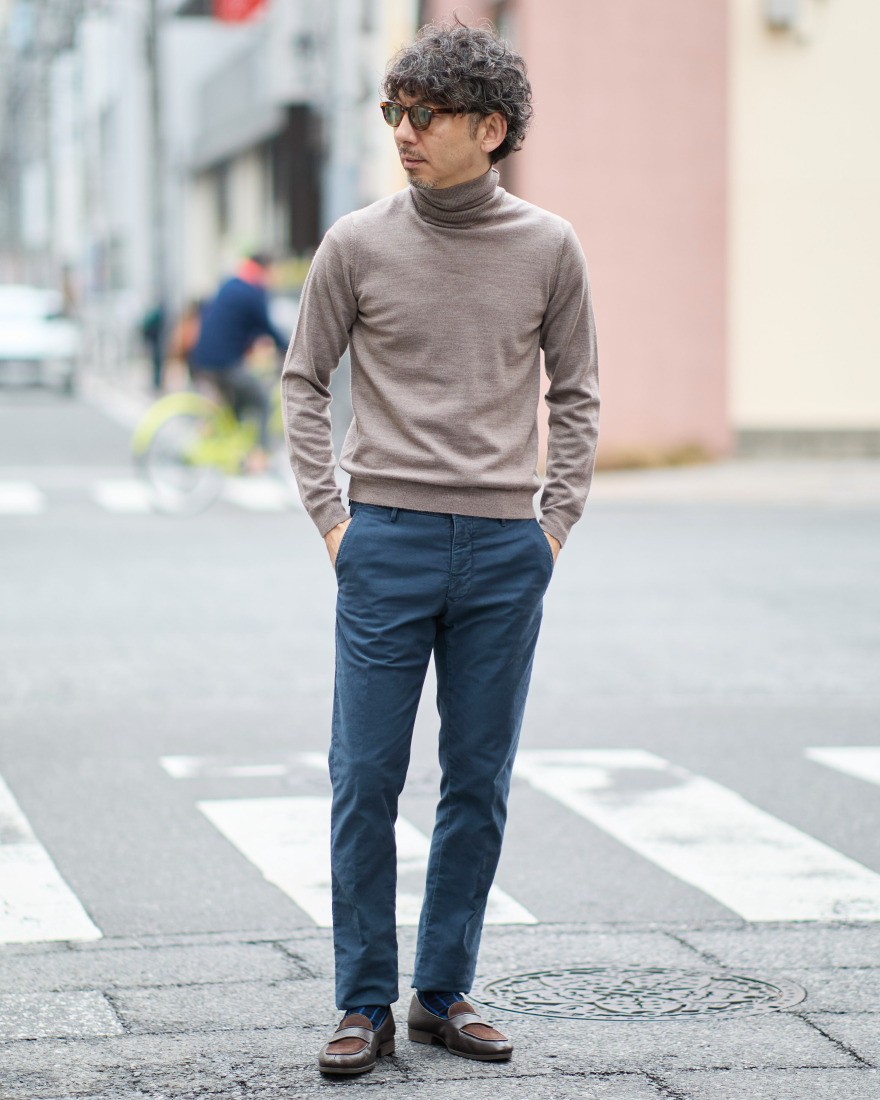 12G タートルネック ニット【SLIM FIT】｜ZANONE（ザノーネ）｜TOKYOlife