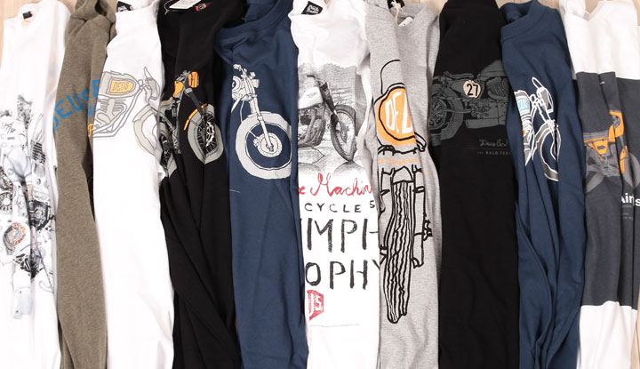 バイク好きに着て欲しい、バイク好きと思われにくいデザインのTシャツ