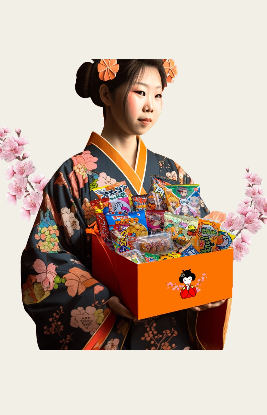 Tokyo Snack Box | Giant Japanese Pocky: Cherry Flavor