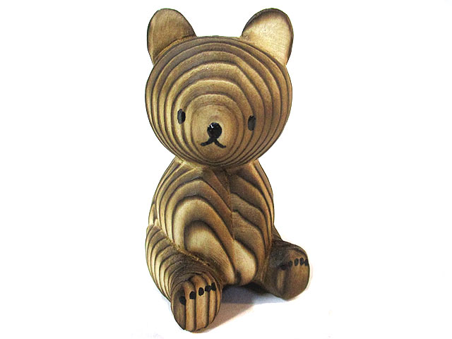 熊ボッコ中 限定耳 [トミヤ郷土民芸]