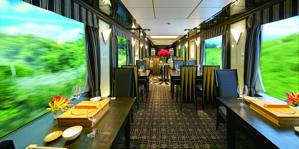 内装｜TWILIGHT EXPRESS 瑞風 スペシャルサイト｜鉄道模型 TOMIX 公式