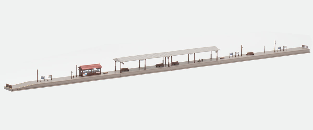 島式ホームセット（ローカル型）｜製品情報｜製品検索｜鉄道模型