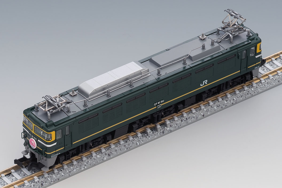 JR EF81形電気機関車(トワイライト色) ｜製品情報｜製品検索｜鉄道模型