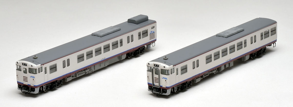 JR キハ47-0形ディーゼルカー（JR西日本更新車・岡山色）セット｜製品