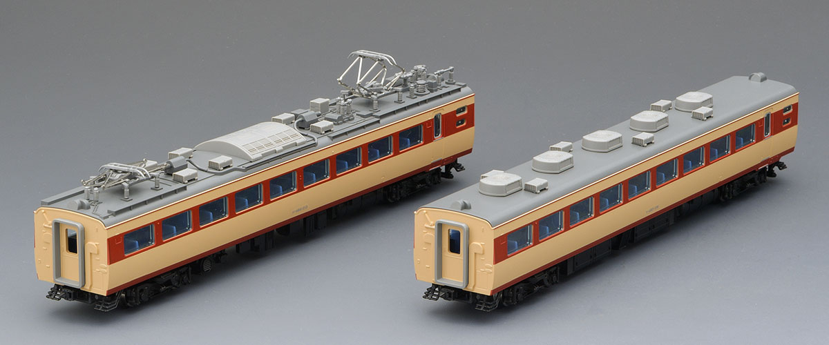 国鉄 485（489）系特急電車（AU13搭載車）増結セット（T）｜製品情報