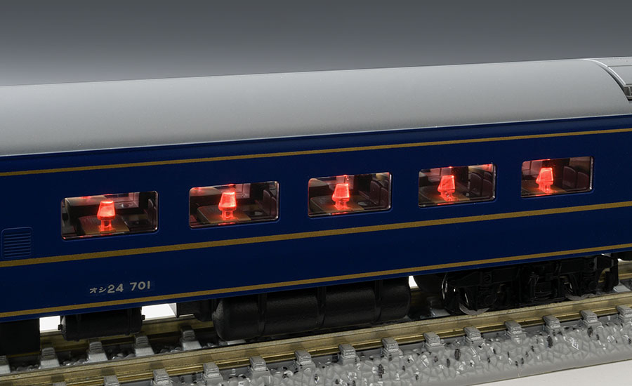 JR 24系25形特急寝台客車(あさかぜ・JR東日本仕様)基本セット｜製品