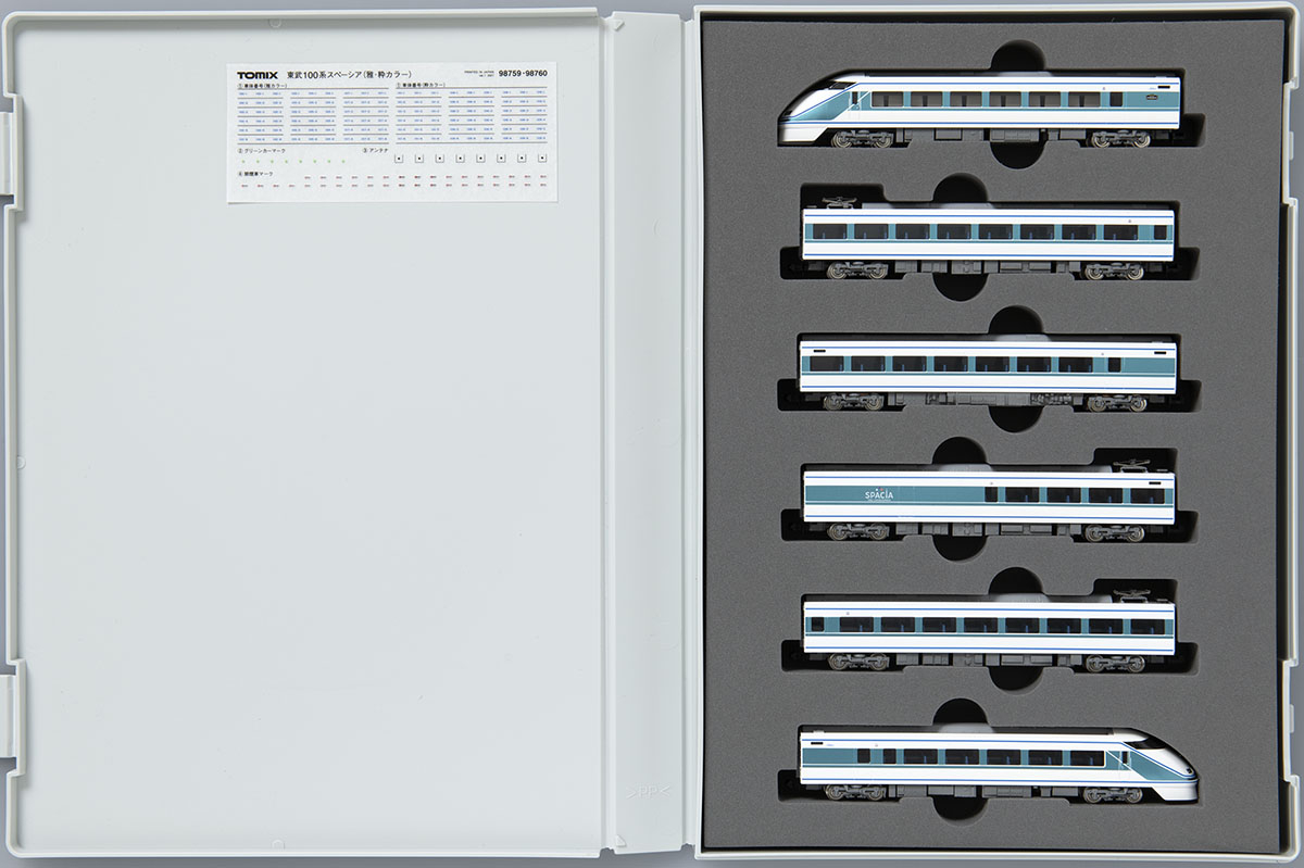 車両状態良好 TOMIX 98760 東武100系スペーシア(粋カラー)セット 東武