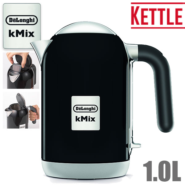 デロンギ ケーミックス 電気ケトル リッチブラック ZJX650J-BK 送料