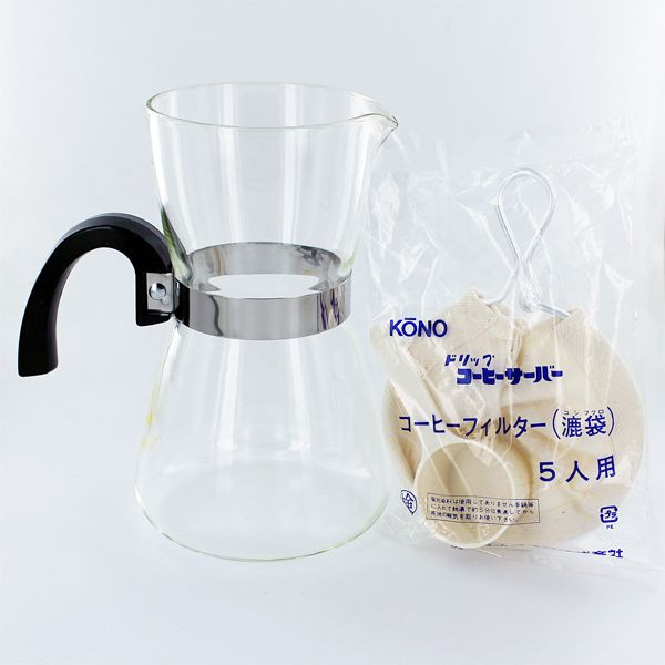コーノ コーヒーサーバー セット 5人用 （CS-50）