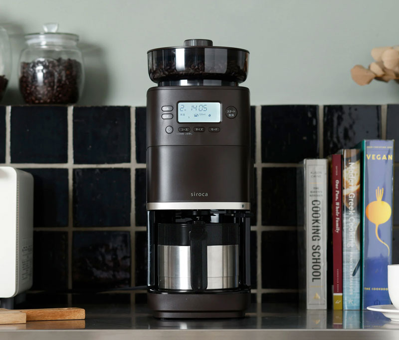 siroca コーン式全自動コーヒーメーカー SC-C125 匿名配送 コーン式全