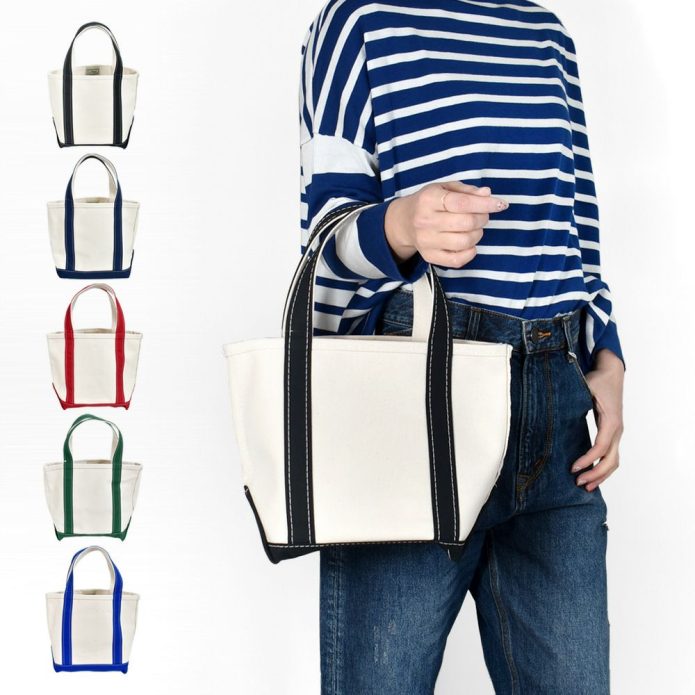 ちょっとしたお出かけに最適サイズ♪エルエルビーントートバック