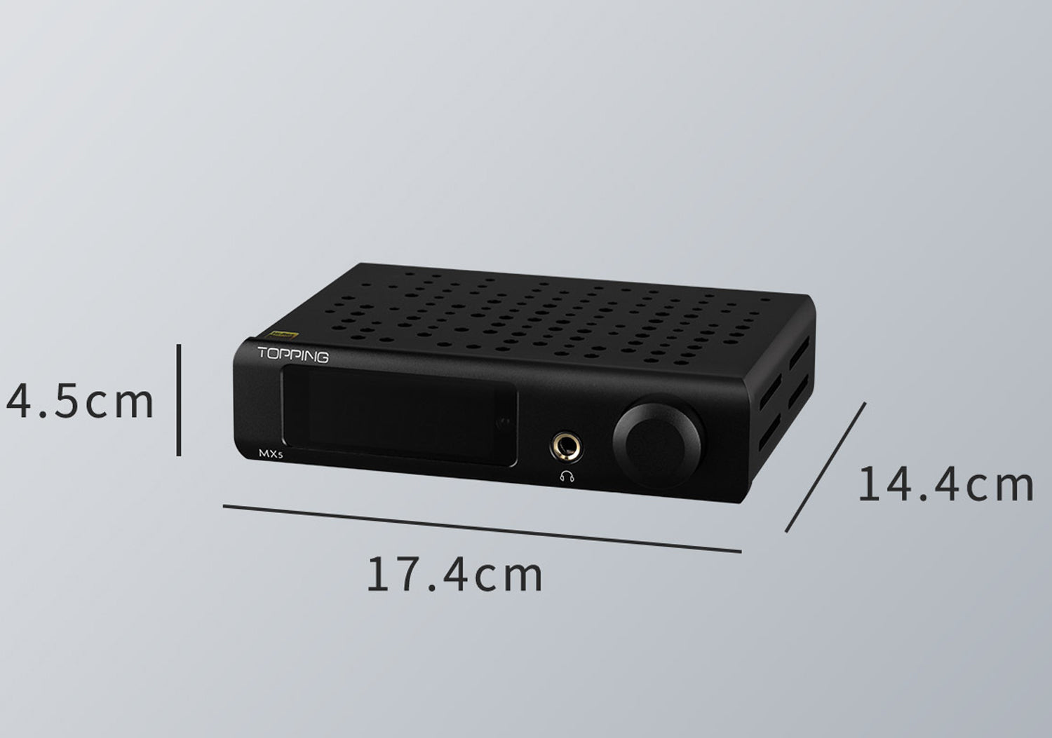 Topping MX5 クラスD パワーアンプ DAC ヘッドホンアンプ搭載 1年保証
