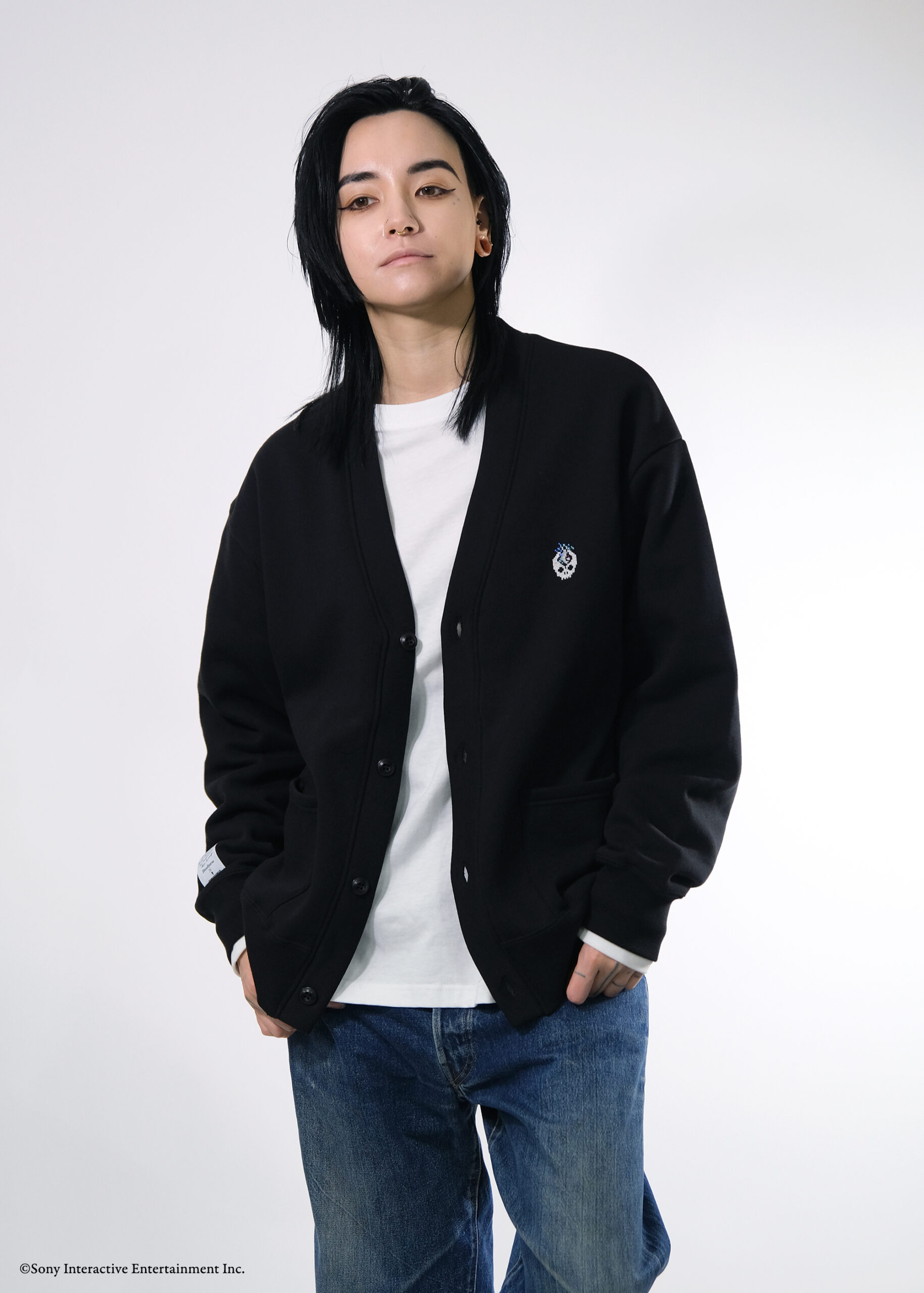 狂人の智慧 スウェットカーディガン | TORCH TORCH