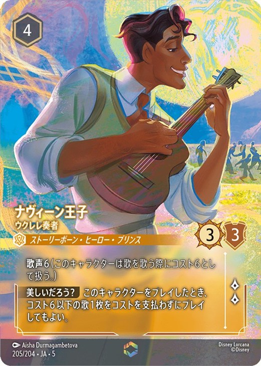 ナヴィーン王子 ウクレレ奏者【ロルカナお買得価格通販：CBトレコロ】