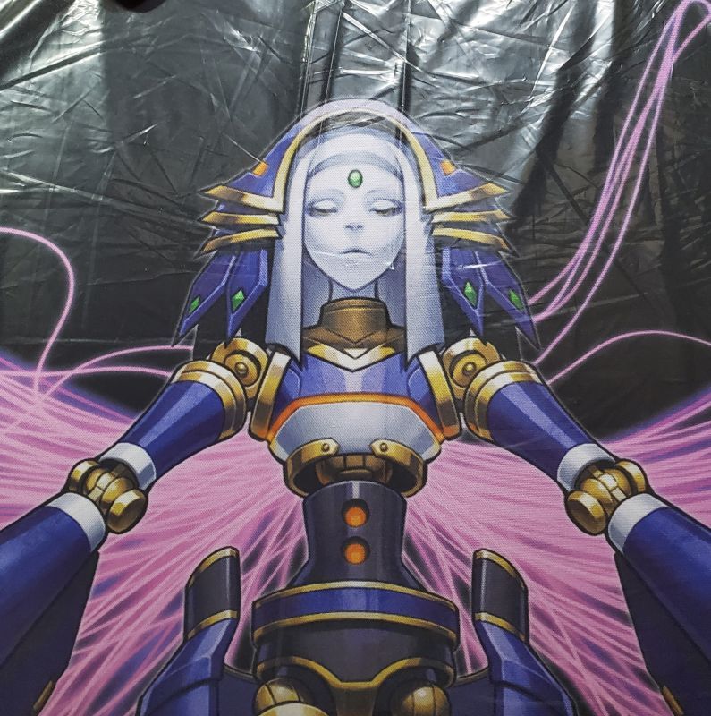 本日価格】遊戯王 WCQ2015 プレイマット エルシャドールアノマリリス