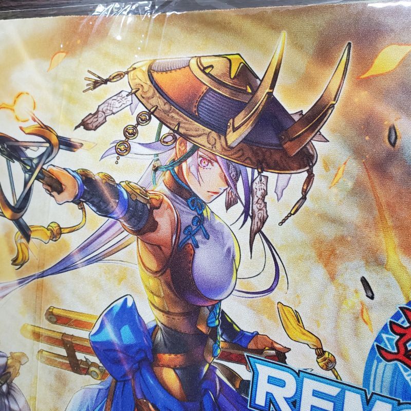 遊戯王 公式プレイマット 妖眼の相剣師 REMOTE DUEL アジア プレマ