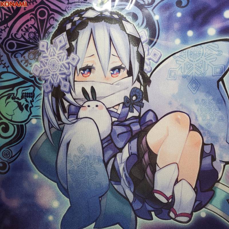 遊戯王プレイマットハーフゴーストリックの雪女ランタン中国公式