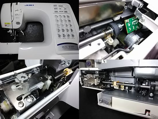 JUKIミシン修理｜HZL-6400｜分解整備、メンテナンス | tetettaミシン