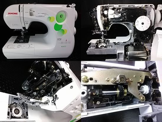 ジャノメミシン｜nuikiru｜N-571｜661型｜動かない、動作が固い