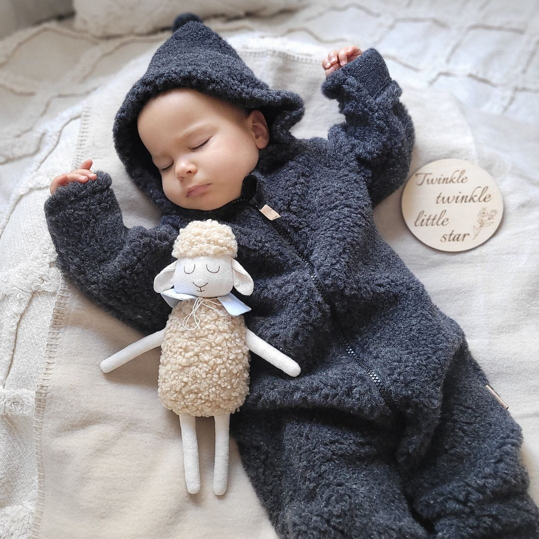 Zaffiro - woolen playsuit | Texelana