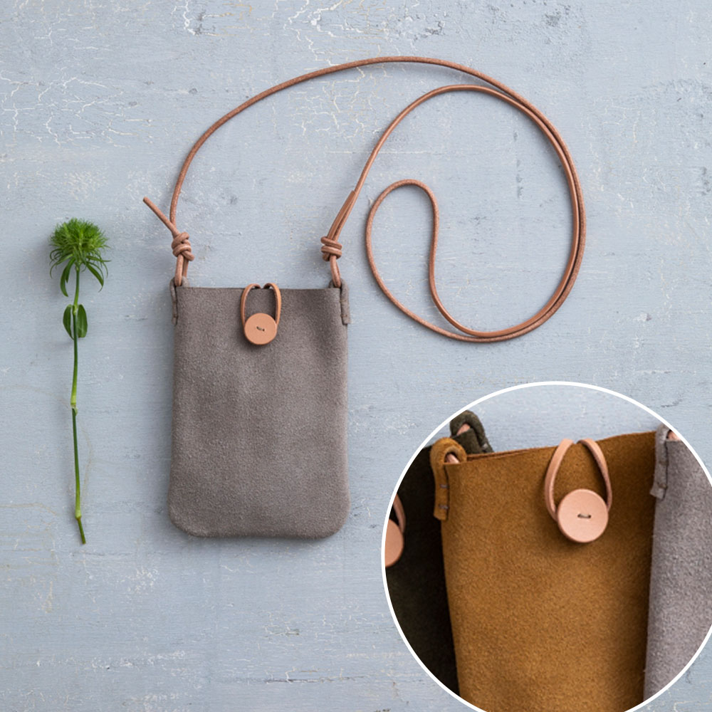 日本手芸普及協会通信講座〉手縫いレザークラフト本科 財布：レッド