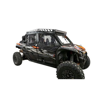 Tusk Zipperless Upper Doors for Kawasaki KRX4 1000