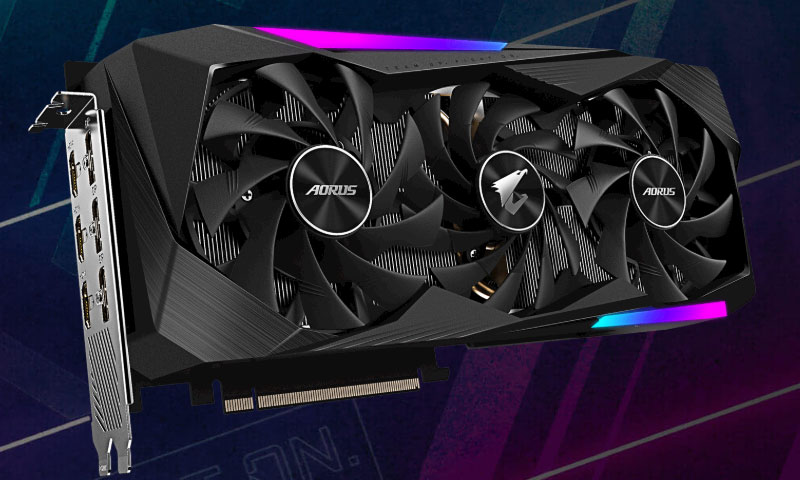 GIGABYTE GeForce RTX 3070 AORUS MASTER 8GB GDDR6 256Bit DX12