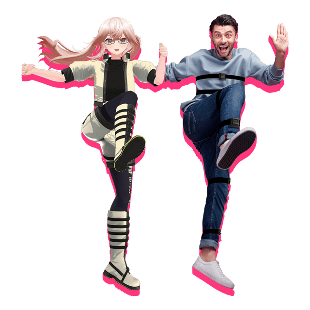 フルトラ用センサHaritoraXワイヤレス予約開始。足首も動く全身