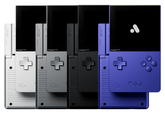 携帯ゲーム互換機Analogue Pocketにアルミ筐体の限定モデル、日本時間