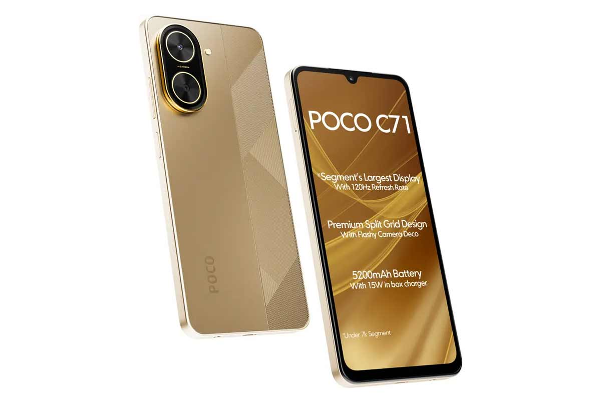 POCO C71 debuts with 6.88