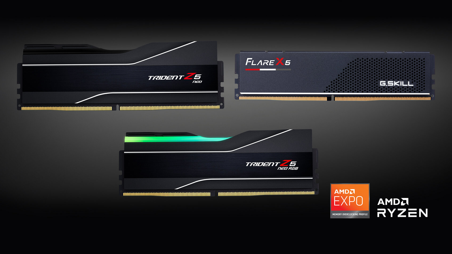 G.SKILL Announces Trident Z5 Neo & Flare X5 Series DDR5 Memory