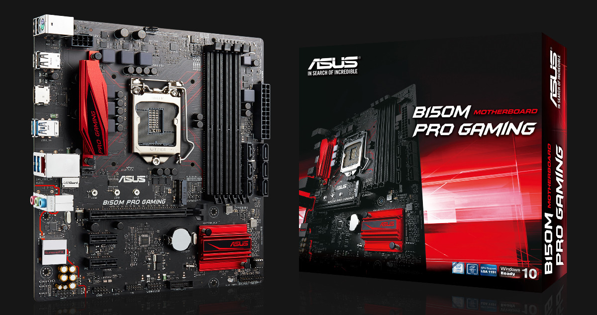 ASUS Announces B150I and B150M Pro Gaming Aura Series Motherboards