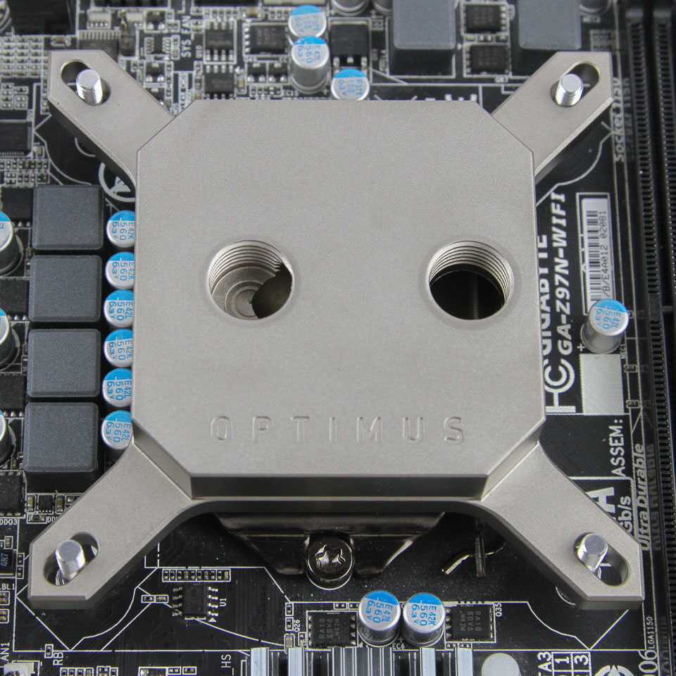 Optimus Signature V2 CPU Block Review - Installation | TechPowerUp
