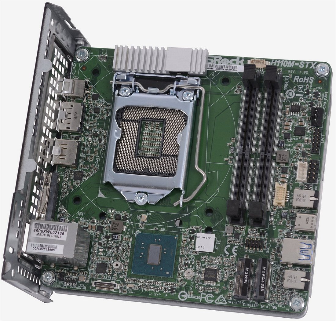 ミニPC Deskmini H110 i5 SSD256GB HDD1TB RAM8GB ASRock DeskMini 110 Mini-STX Mini PC Review