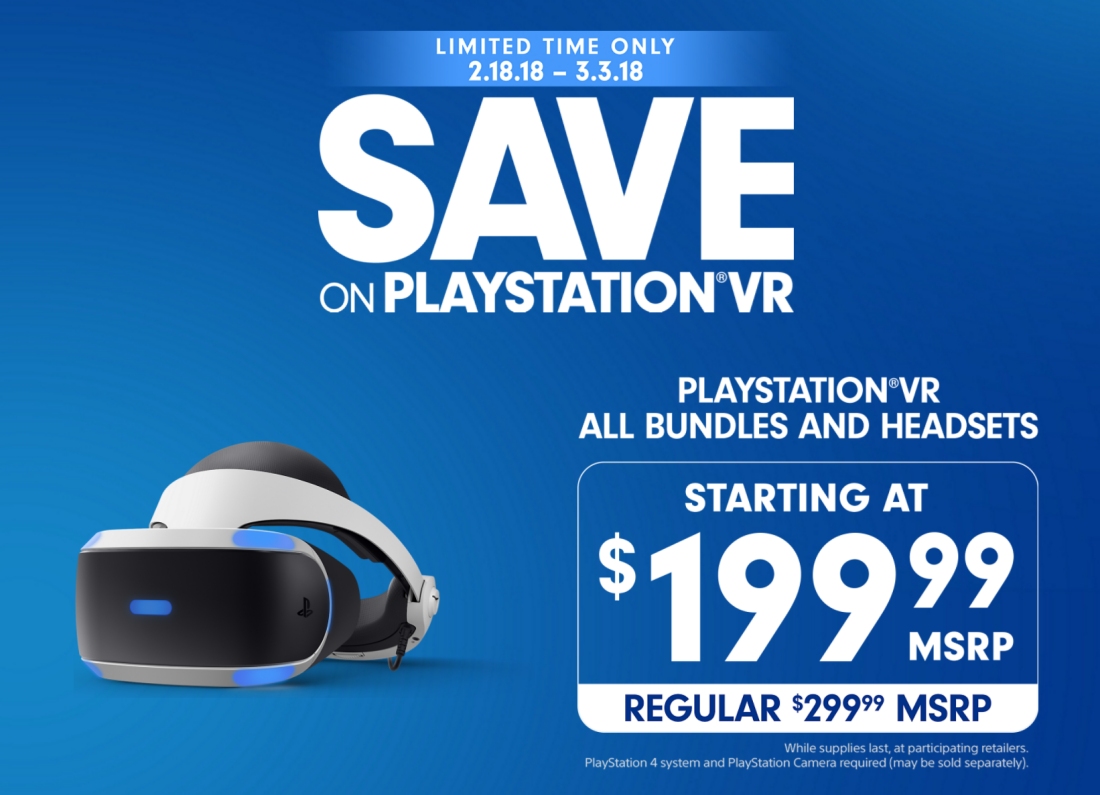 Sony's PlayStation VR holiday pricing returns with bundles