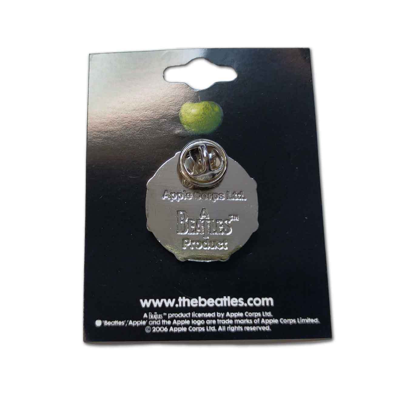 The Beatles メタルピンバッジ ザ・ビートルズ Drum Love Logo