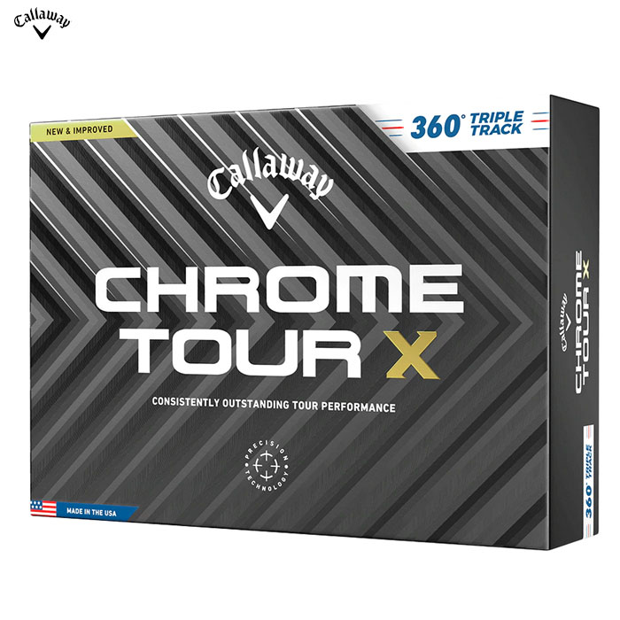 数量限定 キャロウェイ クロムツアーX 360 トリプルトラック 2024