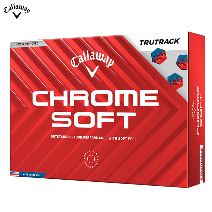 キャロウェイ クロムソフト トゥルートラック ゴルフボール 2024