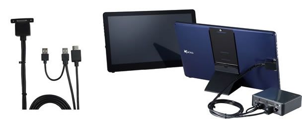 GeChic モバイルモニターのパイオニア On-Lap 1503I (タッチパネル対応